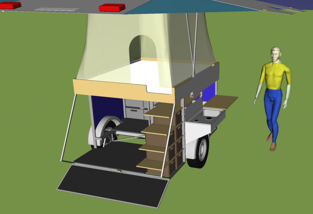 Schlafbereich – Happy Camping Mobiles